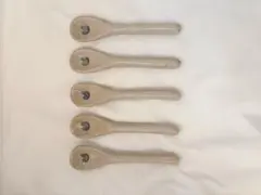 未使用　陶器製スプーン 5本セット