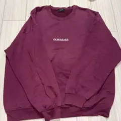 QUIKSILVER スウェット バーガンディのサムネイル
