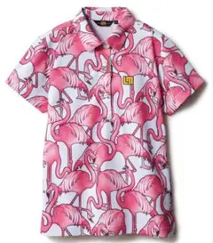 LOUDMOUTH☆新品未使用 総柄ポロシャツ /レトロチャームLL - メルカリ