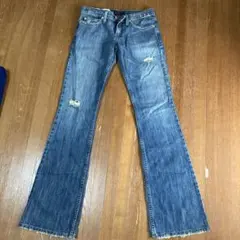 PANERO ライトブルー アイスブルー ブーツカット フレアパンツ - メルカリ