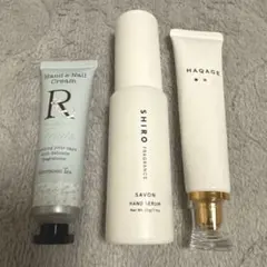 SHIRO サボン ハンド美容液 ＋ おまけ ハンドネイルクリーム2点付のサムネイル