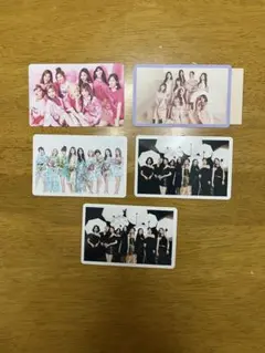 TWICE サイン入りメッセージカードセット - メルカリ