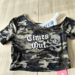 SHEIN 迷彩柄 半袖 Tシャツのサムネイル