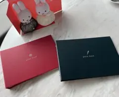 芳名帳 / ゲストブック 赤とダークブルー 2冊セット