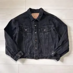 Levi’s 70598-4159 USA製 ブラックデニムジャケット