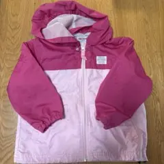 ミキハウス フード付きジャケット 90cm ピンク