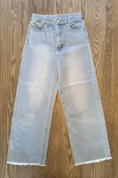 INGNI《イング》　ストレートデニム　フリンジ