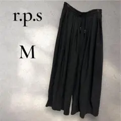 r.p.s アールピーエス ワイドパンツ ガウチョ ブラック Mサイズ