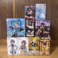 新作プライズフィギュア7個 初音ミク 学マス ホロライブ 呪術廻戦など 新作プライズフィギュア7個 初音ミク 学マス ホロライブ 呪術廻戦など