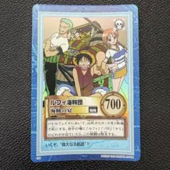 《美品》初期 ワンピース ハイパーバトル カードダス　S01ルフィ海賊団