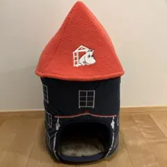 お値下げ不可　【美品・レア物】ムーミン　ムーミン屋敷　ドックハウス　犬ベッドのサムネイル