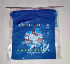 HelloKitty　ミニナイロンナップ　ブルー　　新品