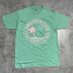 80s Hanes ヴィンテージTシャツ パームツリー グリーン フロリダのサムネイル