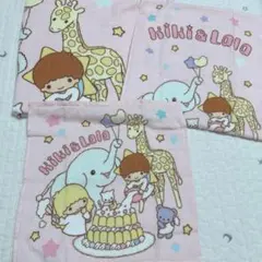 サンリオ❣️激かわ　キキララ アニマル　バスタオル　フェイスタオル　ハンドタオル