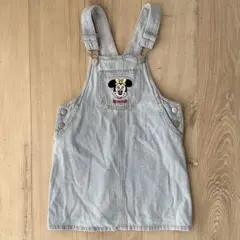 プティマイン ミニーマウス サロペットスカート