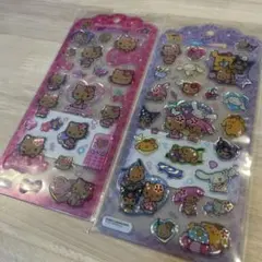 ドロップジュエリーシール　キティ　サンリオ　日焼け