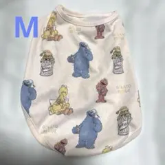 ジェラートピケ 犬服 セサミストリート柄 Mのサムネイル