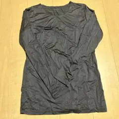 エアリズム　長袖インナー　Lサイズ　ブラック