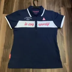 le coq sportif レディースポロシャツ ネイビー