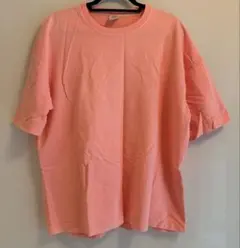 ZARA オーバーサイズ 半袖 Tシャツ ピンク メンズのサムネイル