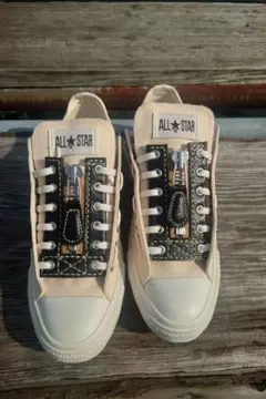 コンバース（ローカット7ホール用）本革 ジッパーユニット 6ホール