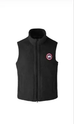 CANADA GOOSE Mersey Fleece Vest BLACK