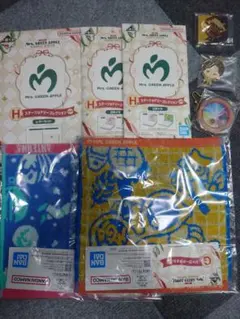 Mrs.GREEN APPLE 夏祭りわなげ景品(うちわ,ステッカー,手ぬぐい