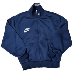 NIKE 90s トラックジャケット ネイビー 銀タグ 2XLサイズ