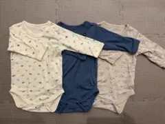 恐竜柄ベビー肌着3点セット