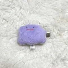ポケット　メタモン　ヘアクリップ　前髪クリップ　マスコットヘアクリップ