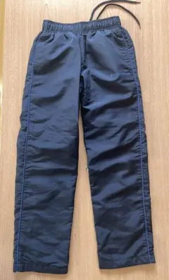 コンバース　CONVERSE ネイビー　裏起毛　ナイロンパンツ