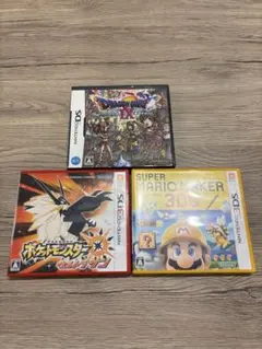 ニンテンドー DS,3DS ソフトのパッケージ 3本セット