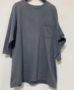 アメリカ製 Goodwear × DOORS 6分袖ポケットTシャツ