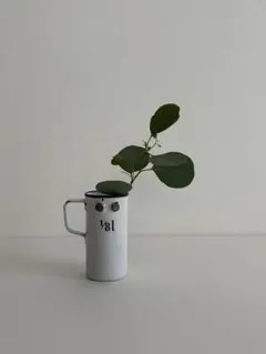 ビンテージ ホーロー メジャーカップ 1/2L - メルカリ