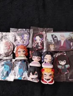 鬼滅の刃 胡蝶/煉獄/伊黒/カナヲ/錆兔/時透/悲鳴嶼/宇髄 12点セット