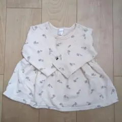 futafuta 裏起毛　花柄トレーナー