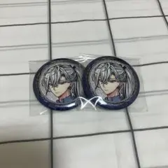 悪魔執事と黒い猫 あくねこ アニカフェ 缶バッジ シロ