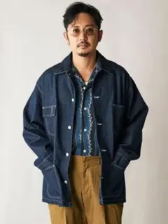 CALEE Vintage type denim coverall 即完売品のサムネイル