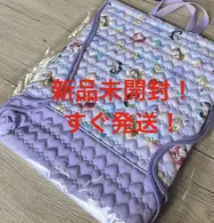 新品未使用！ディズニープリンセスの新入学キルトシリーズ ナップザック リュック