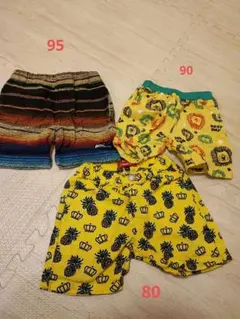 専用　半ズボン　3枚　甚平 花柄