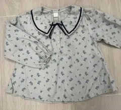 バースデイ テータテート 花柄 セーラー チュニック