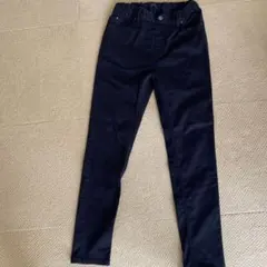 GLAZOS 黒 スリムフィット 長ズボン