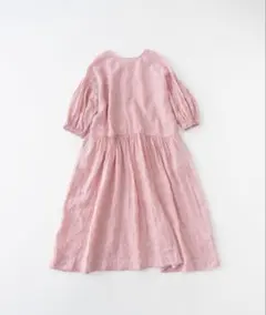 【nest Robe】 リネンバルーンスリーブワンピース