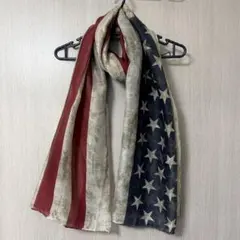 星条旗スカーフ　韓国ストリート　新品　US ARMY　PROJECT G/R