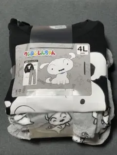 クレヨンしんちゃん　シロ　部屋着　裏起毛　パジャマ　ルームウェア　4Ｌ