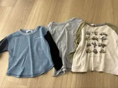 子供用長袖Tシャツ 3枚セットのサムネイル