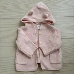 baby GAP ピンク ニットカーディガン 3ヶ月