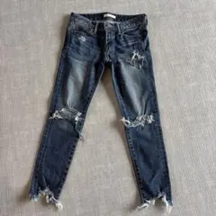 MOUSSY ダメージジーンズ　24インチ