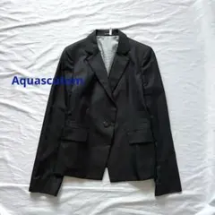アクアスキュータム　ウールシルク テーラードジャケット　日本製