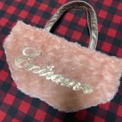 【HusHusH】 ミニバッグ ピンク モコモコ ふわふわ